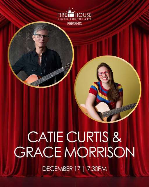 Catie Curtis & Grace Morrison take the stage for an evening of music sprinkled with holiday classics.