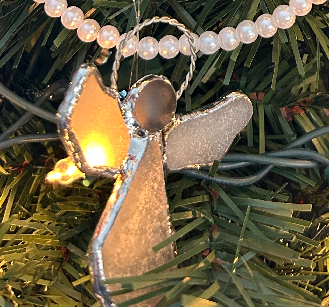 Create Your Own Seaglass Angel -- no experience needed!