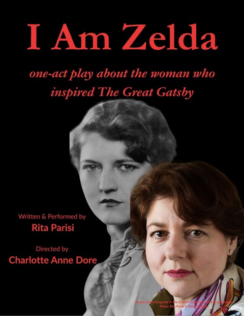 I Am Zelda: A one-act play about the woman who inspired The Great Gatsby. One night only — experience the untold story of Zelda Fitzgerald.