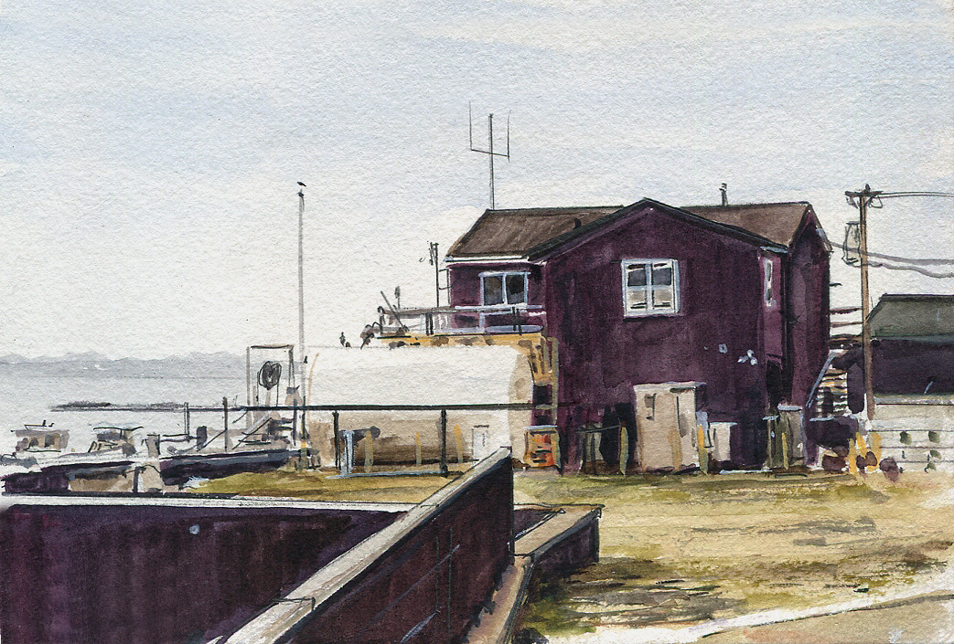 New Community Gallery Exhibition: Costal Watercolors by Rob Brun