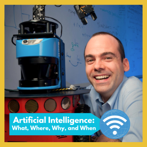 Artificial Intelligence: What, Where, Why, and When, presented by renowned AI researcher & Professor Wheeler Ruml -- lecture followed by Q & A! free and open to all