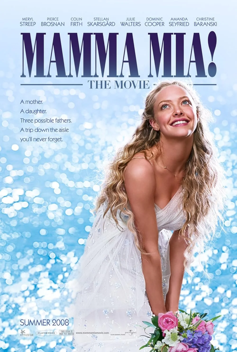 Craft Cinema: "Mama Mia" -- the lights will be on halfway so you can see your work as you craft  & enjoy a great movie!