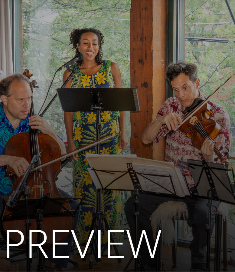 2026 Summer Festival: Music for soprano, piano, and strings (including octets) by Jon Deak, Shostakovich, Mendelssohn, Respighi, Haydn, Downes, Berberian