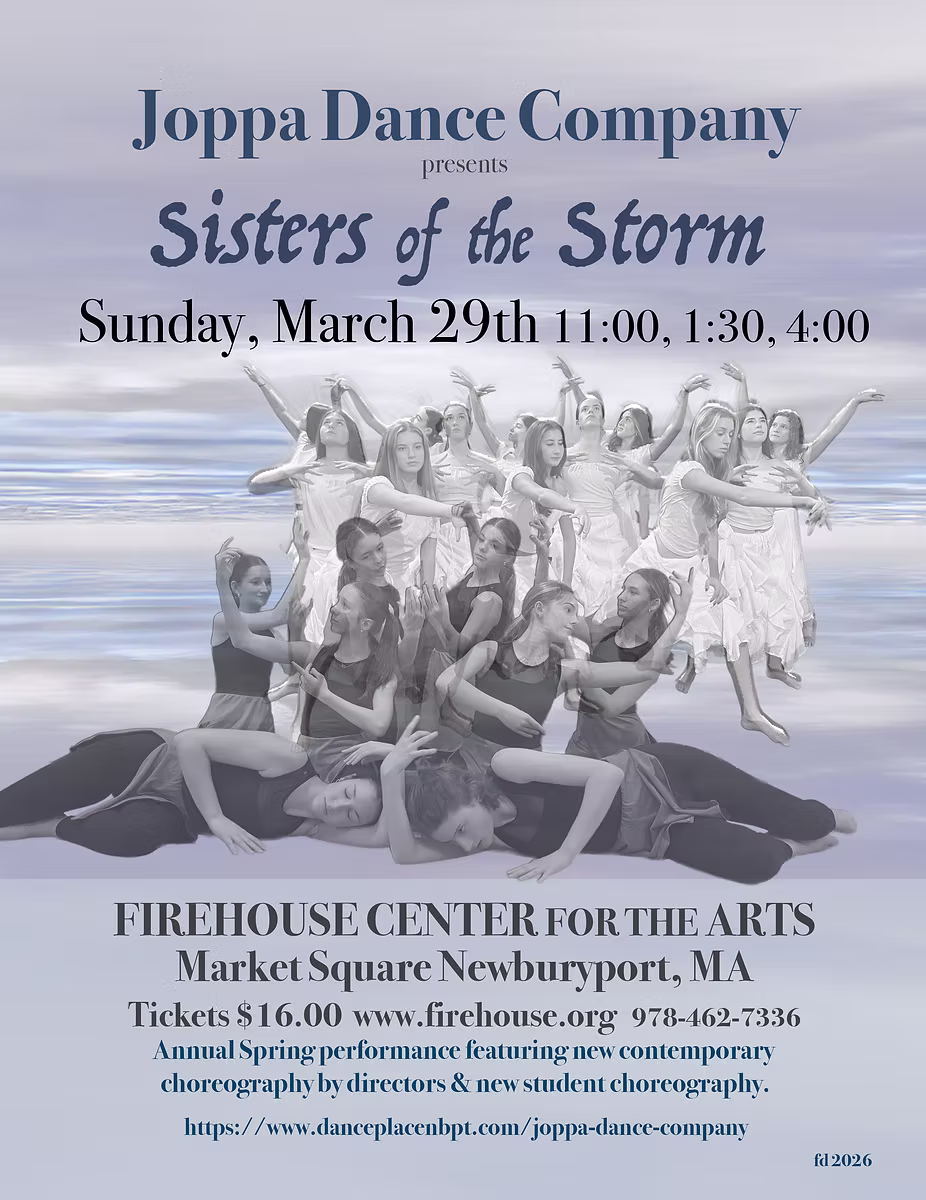 Joppa Dance Company presents its annual spring performance featuring new contemporary choreography by directors & new student choreography!