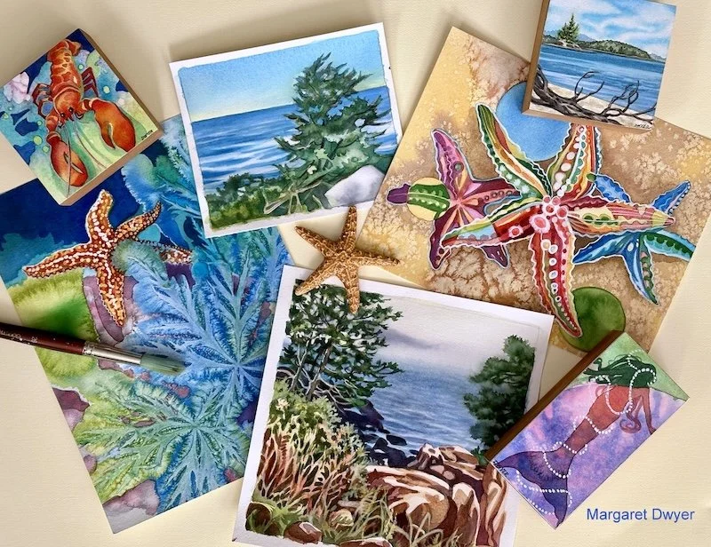 Keep it Clean - Working with Transparent Watercolor -- Join us in a relaxed setting and settle into a wonder-filled watercolor experience with renowned artist Margaret Dwyer! 