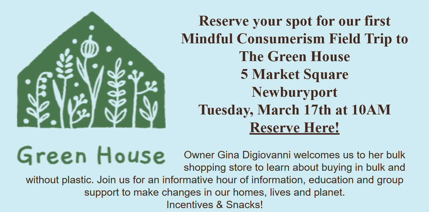 "The Future We Choose": Climate Action Initiative -- Mindful Consumerism Field Trip