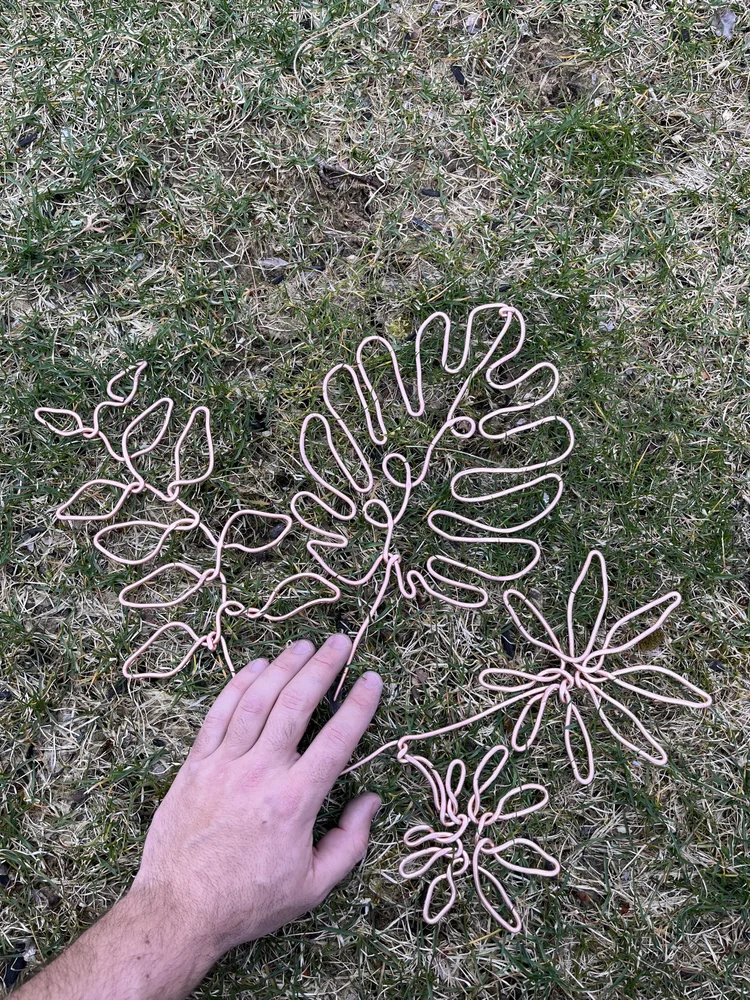 Copper Wire Floral Art -- join award-winning artist Ryan Kelley and learn to create art that's perfect for indoor planters and pots or outdoor garden decor!  
