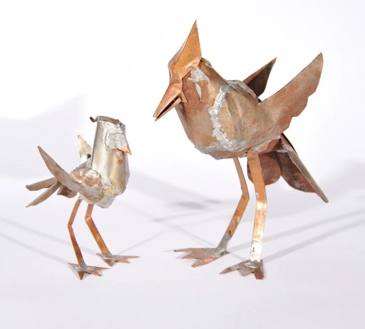 Copper Soldering 101 -- join award-winning artist Ryan Kelley and learn how to transform copper sheet into a small sculpture, garden ornament or piece of jewelry!