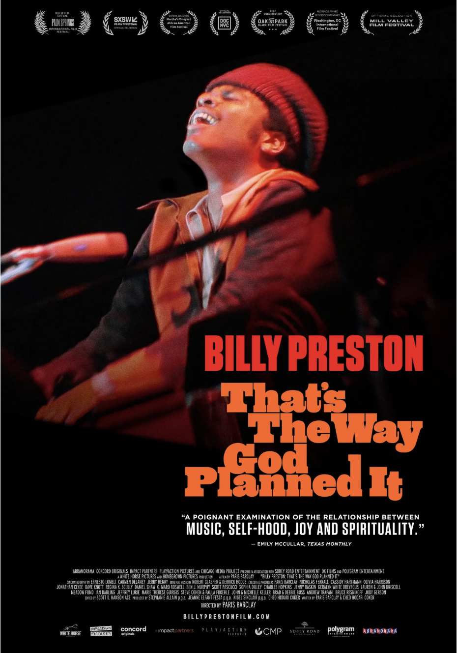 Film -- Billy Preston -- That's the Way God Planned It