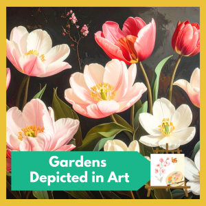 VIRTUAL -- Gardens Depicted in Artwork -- a lecture on "Framing Nature: Gardens and Imagination", (currently on view at the MFA in Boston), free and open to all!