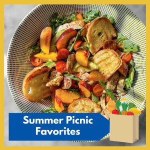 VIRTUAL -- Summer Picnic Favorites -- Learn to make delicious dishes that are perfect for sunny summer gatherings! free and open to all 