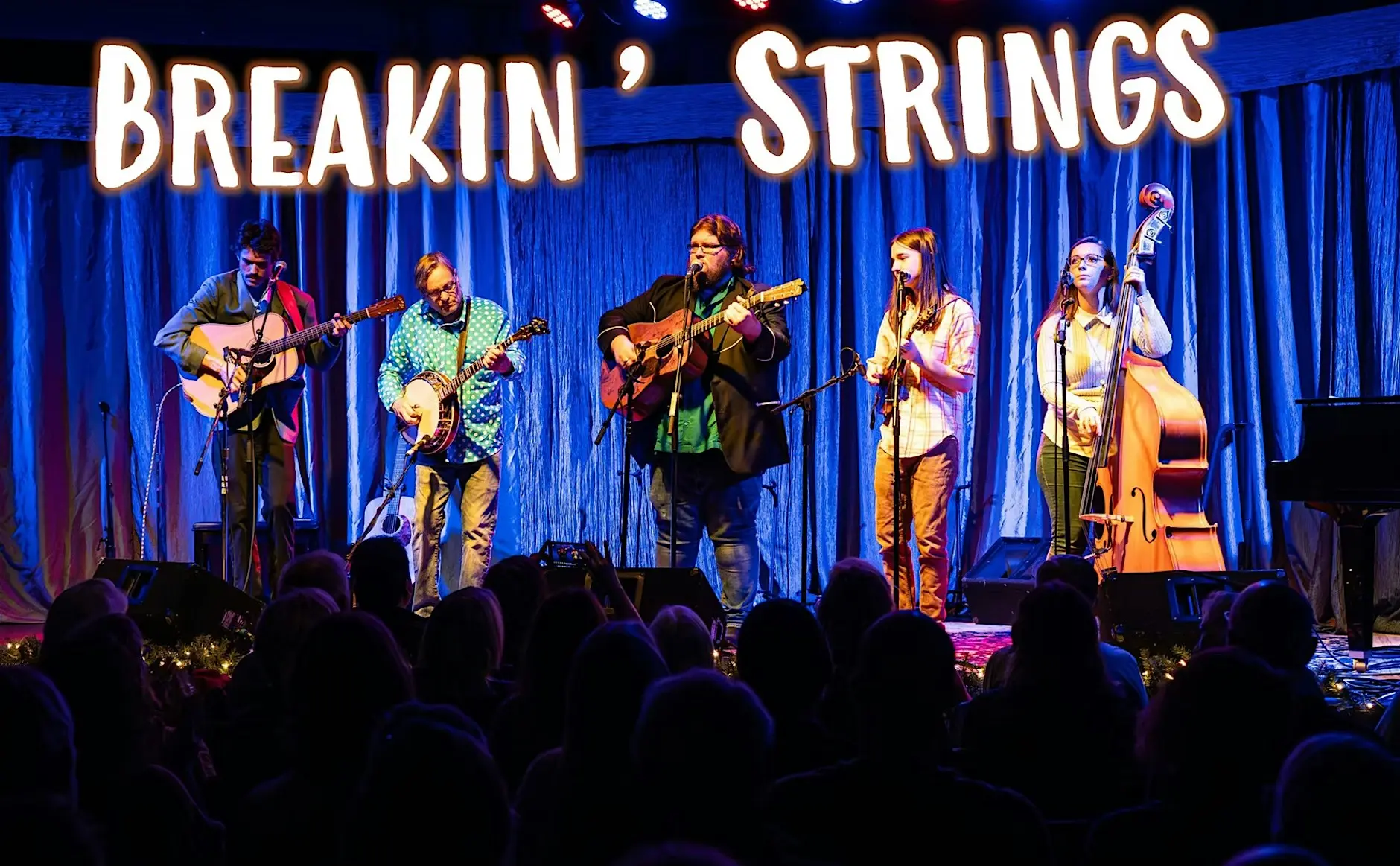 Breakin’ Strings: Raised in the deep roots of Maine’s bluegrass tradition, Breakin' Strings combines authentic bluegrass soul with a fresh modern edge.