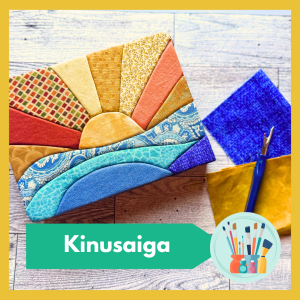 Maker Monday: Kinusaiga -- Come and explore this traditional Japanese craft and learn to create beautiful, stitch-free pictures and mosaics with fabric!  Free and open to all