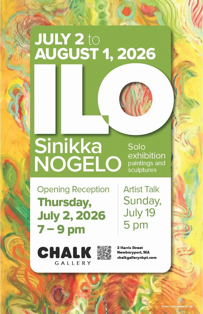 Sinikka Nogelo "ILO": Solo exhibition painting and sculptures. (Opening reception, July 2 - Artist talk July 19)