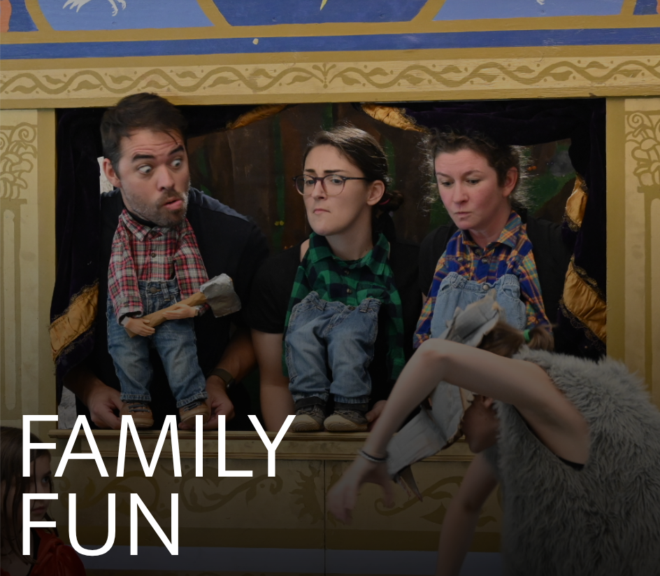 Puppetry, Storytelling & Music #2: If you like “Peter and the Wolf,” you'll love this delightful hour of storytelling and music with Theatre in the Open. FREE (4pm at Salisbury Public Library, 17 Elm St., Salisbury)