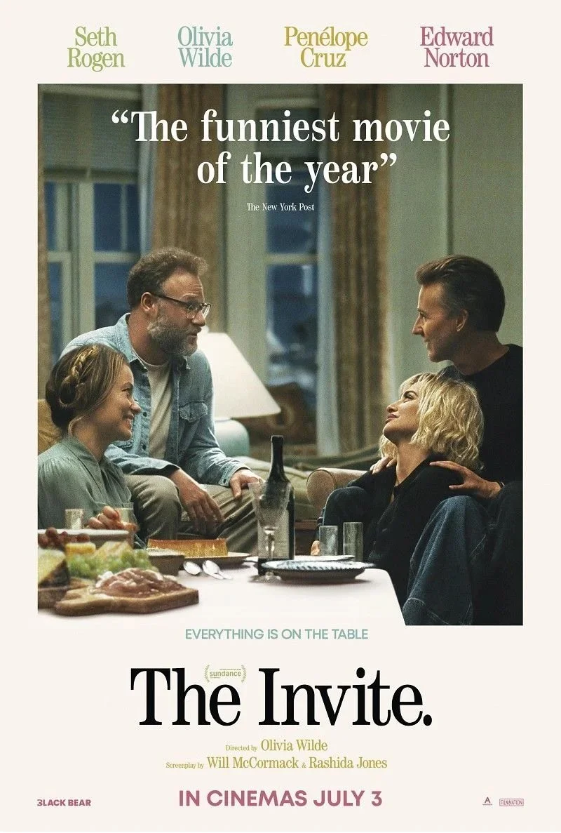 Film -- "The Invite" -- a sophisticated remake of the Spanish film "The People Upstairs"