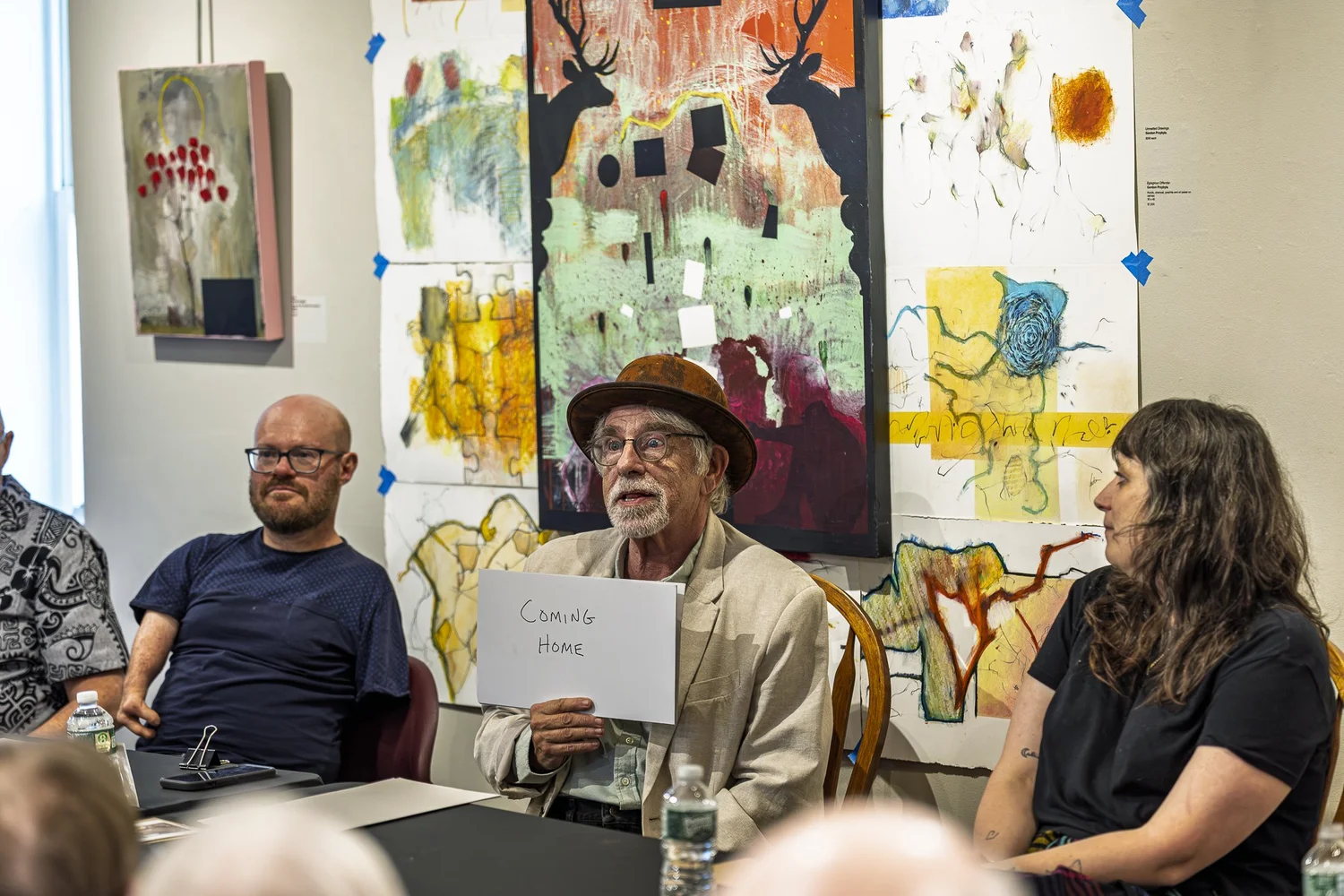 Coming Home: A Celebration of Creative Roots: A multi-disciplinary exhibit curated by Artist and Executive Director Belle Carver Struck. The exhibit will feature visual art, film, music, installation, writing and other work made by these artists.