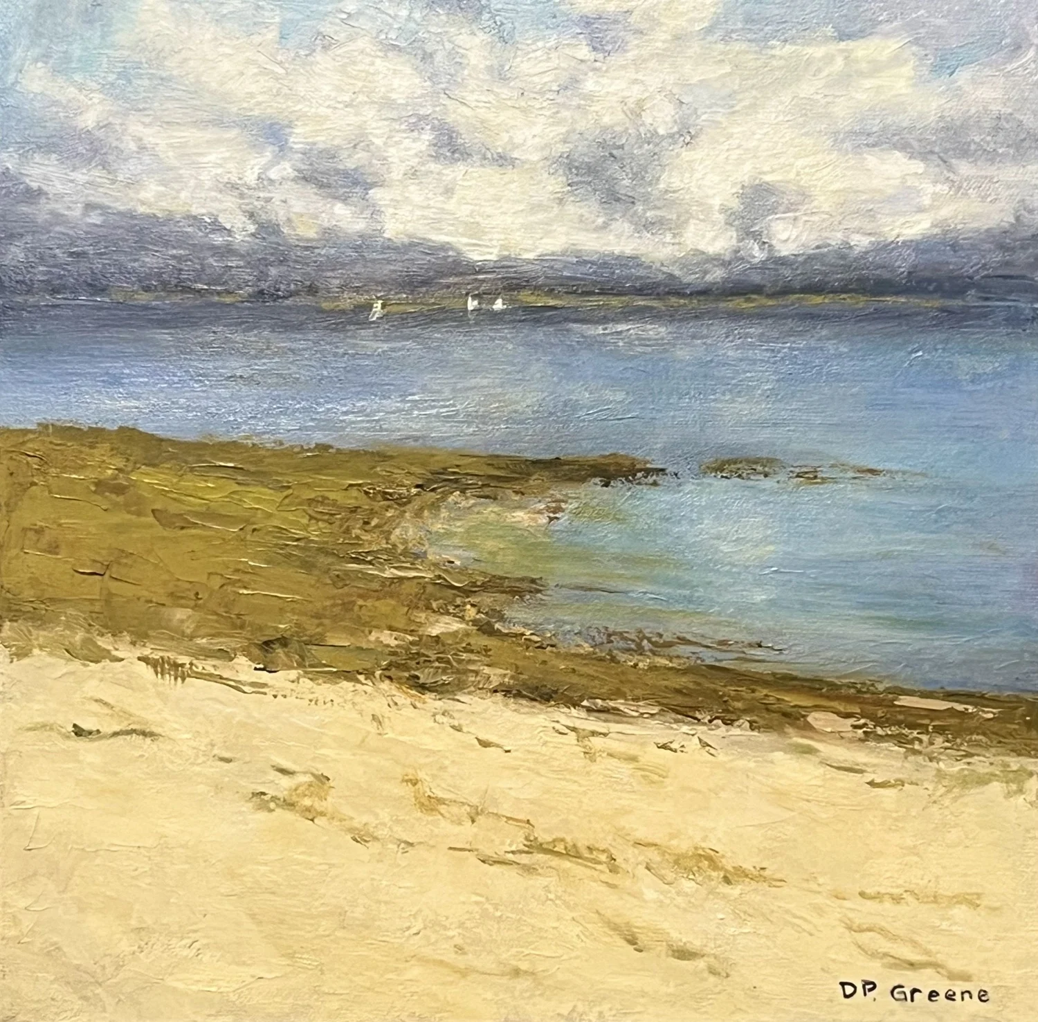 Chasing the Light: Newburyport Ten & Band of Brushes:  Exhibit featuring 13 artists who travel to various landscape, seacoast, and garden venues together to paint en plein-air - Reception, August 1 (4-6PM)