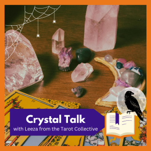 Crystal Talk with Leeza Masia -- Join us for an informative & hands on workshop about crystals! Free and open to all