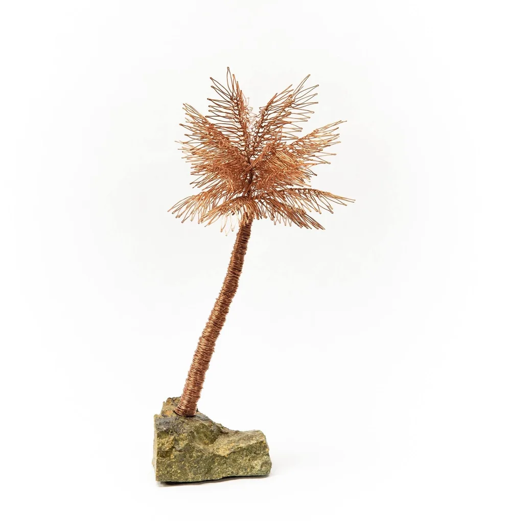 Escape Winter: Create a Wire Palm Tree with Ryan Kelley -- Join award-winning artist Ryan Kelley to create a one-of-a-kind wire palm tree sculpture