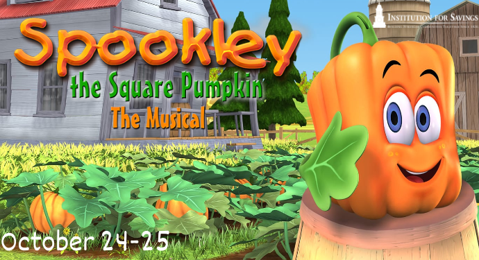 "Spookley The Square Pumpkin" musical combines the spectacle and joy of Halloween with delightful songs that people of all ages will love! 