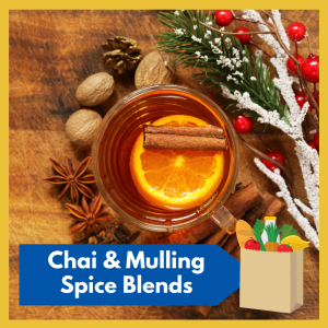Chai & Mulling Spice Blends -- Learn what goes into classic chai and mulling spice blends, then mix your own custom blends to take home and enjoy! Free and open to all