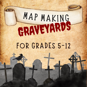 Map Making Graveyards -- Draw inspiration by looking at maps of our local graveyards -- or make whatever map you'd like! This program is intended for tweens and teens in grades 5-12
