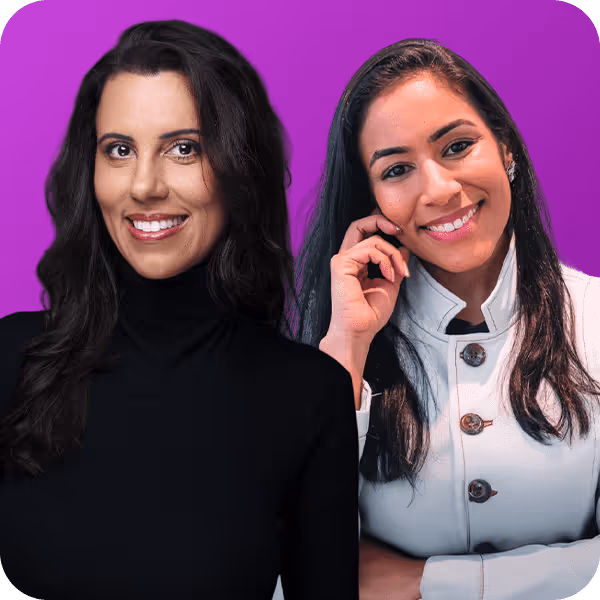 Prof.ª Anna Paula Nigri e Prof.ª Mônica Israel