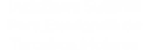 Incisões e Suturas Para Exodontia de Terceiros Molares