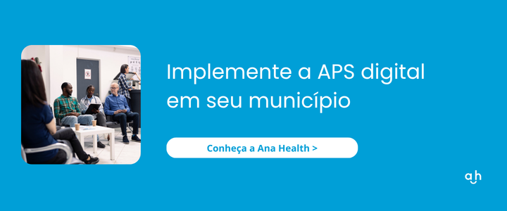 Banner para acessar o site da Ana Health.