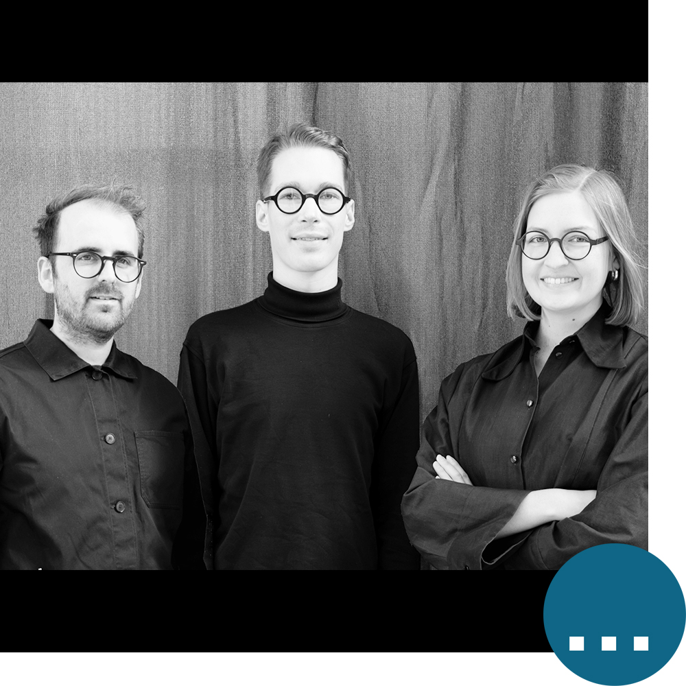 Zu Ende gedacht ... Valentin Giorgio Martin, Pauline Rohländer, Fabian Wieczorek – ROHWAREIMSTUDIO, München