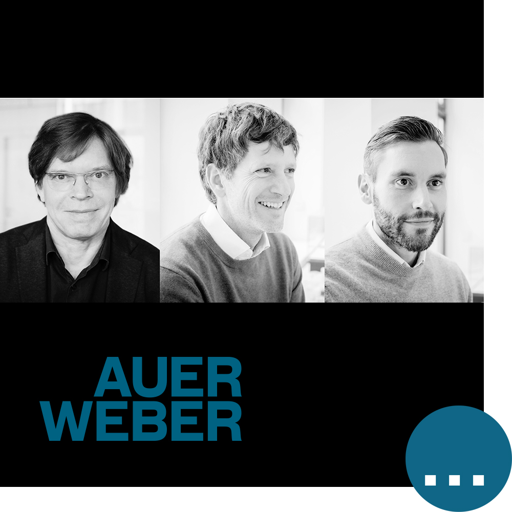 Zu Ende gedacht ... Christof Teige, Tobias Laipple, Robert Vöhringer – Auer Weber, Stuttgart