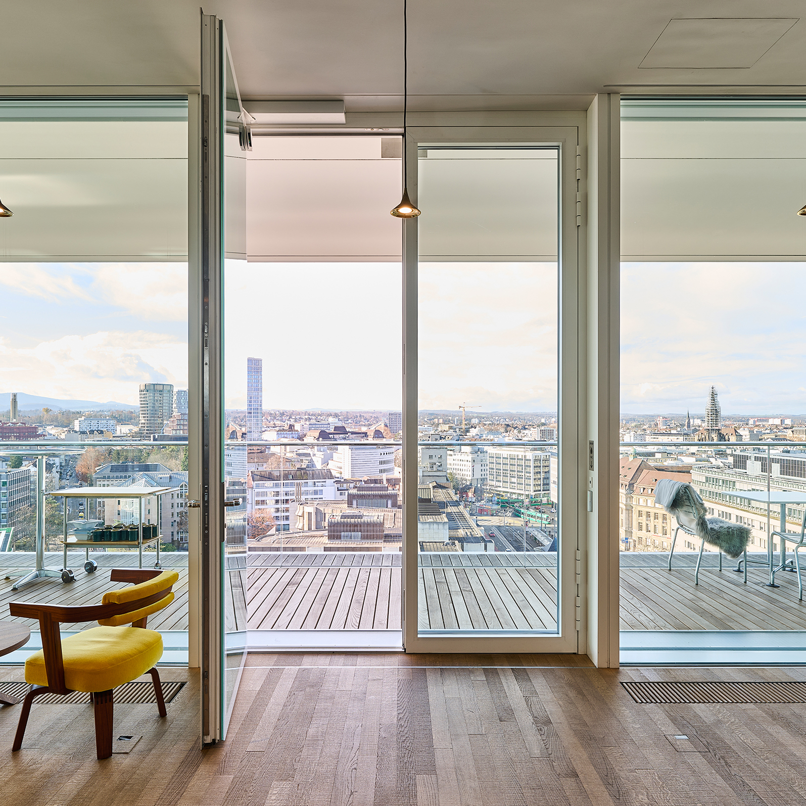 Sonnenschutz: Zwilling für Helvetia-Turm