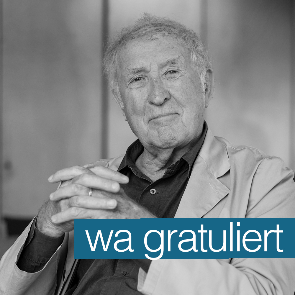 Wir gratulieren Volkwin Marg zum 90. Geburtstag!