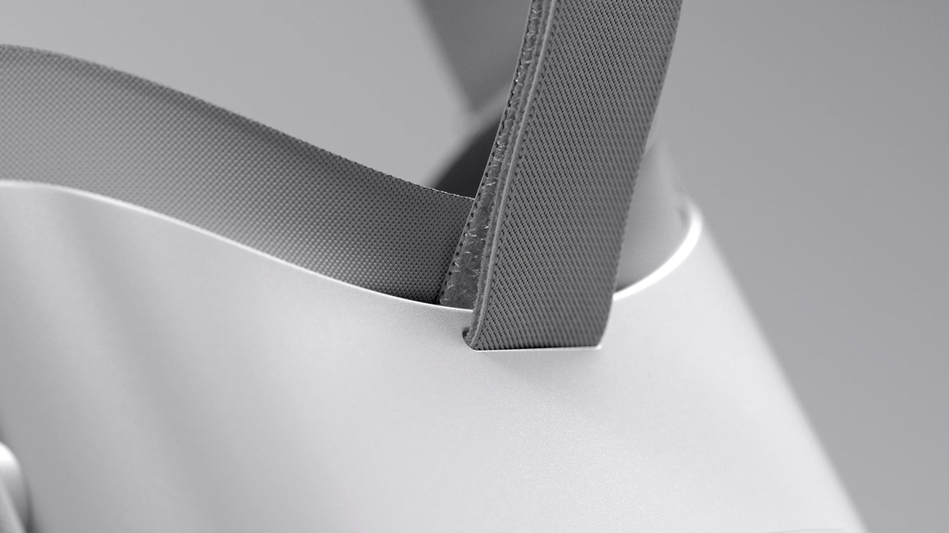 Oculus Go headset floating