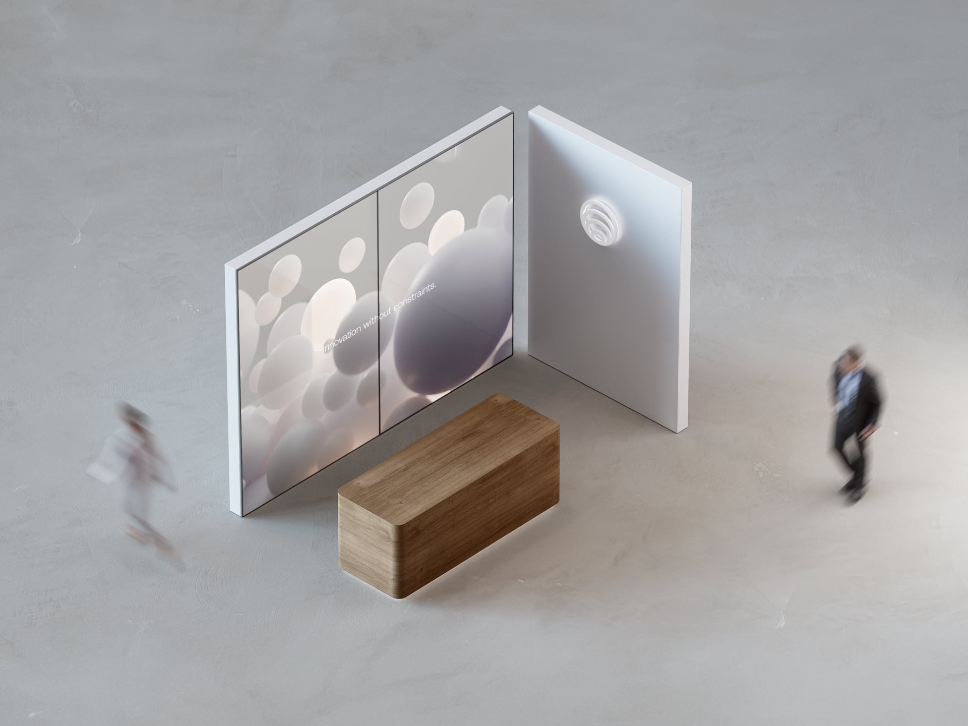 Two screens showing Oculus Web campaign site