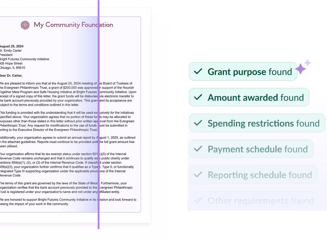 Instrumentl intelligent matching