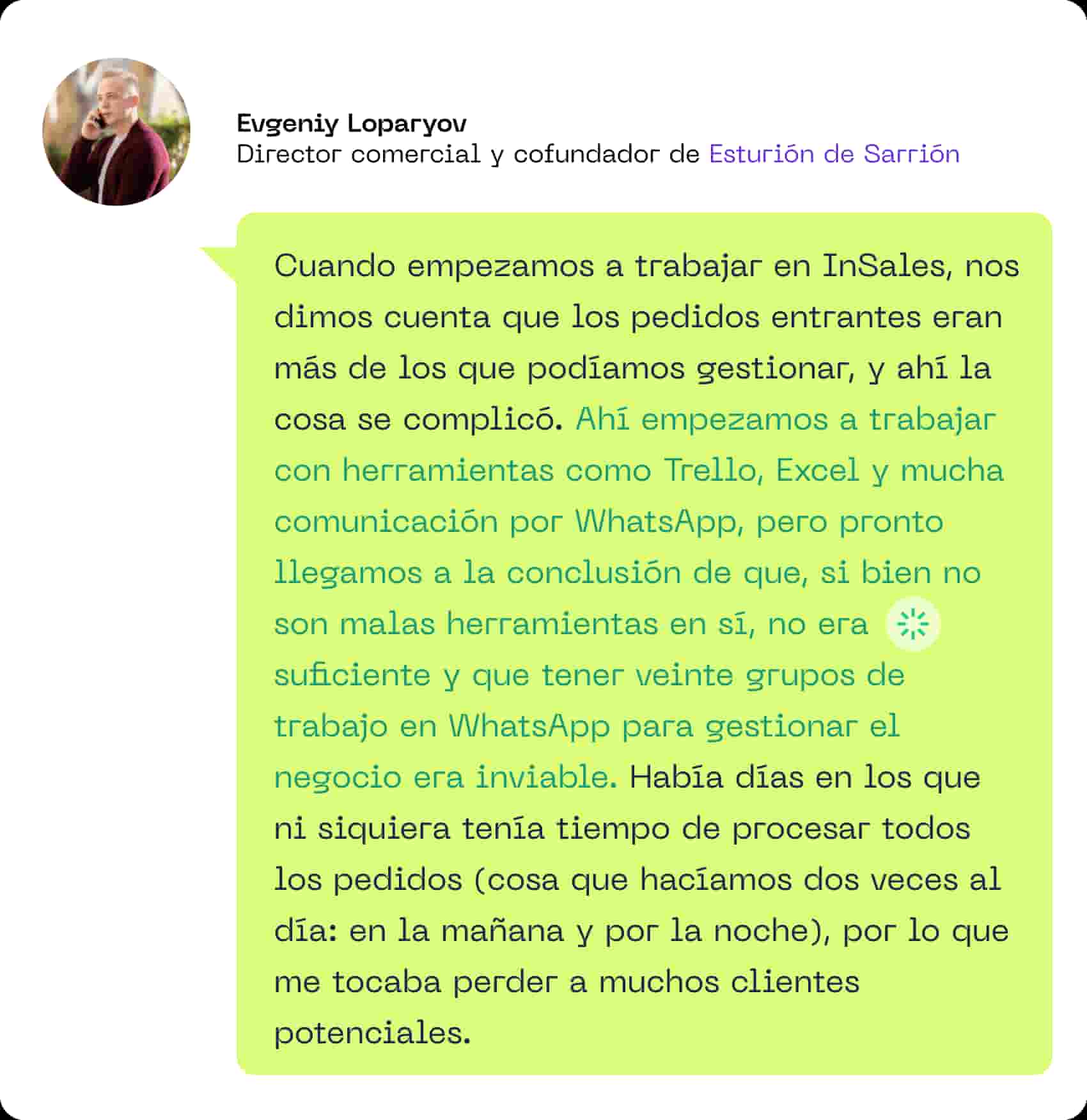 gestionar negocio por whatsapp