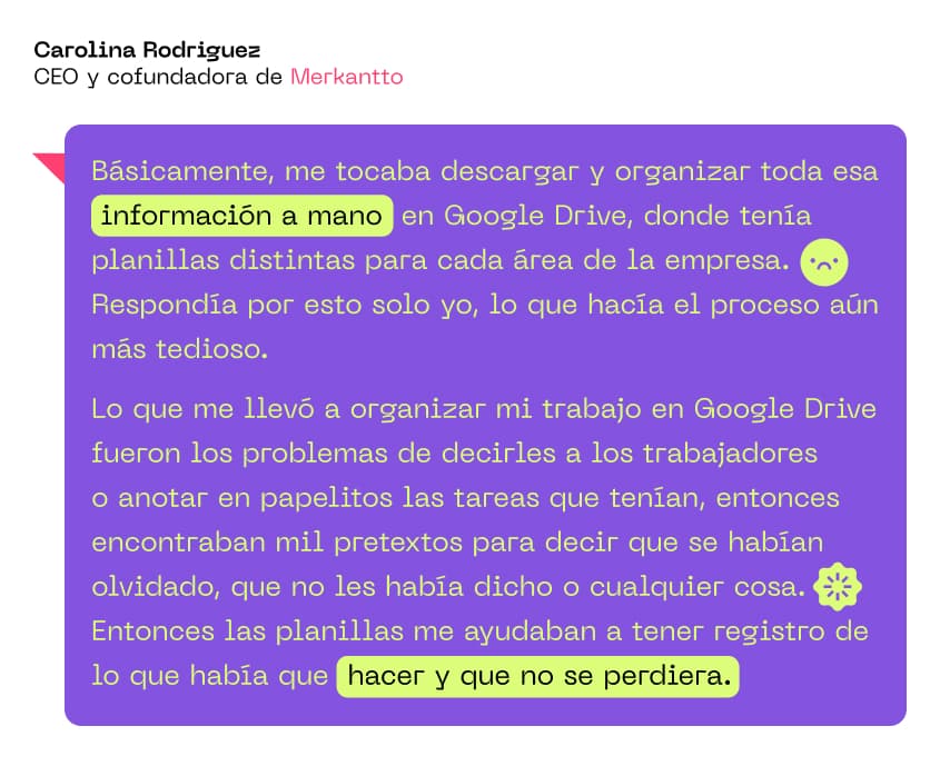 organizacion de trabajo
