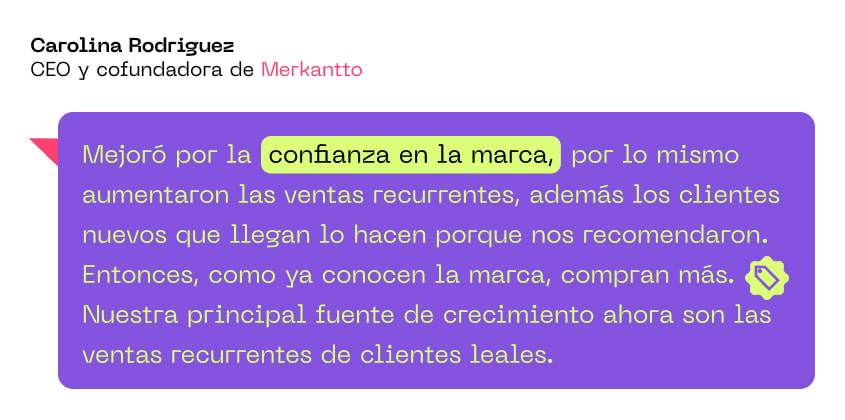 aumentaron las ventas recurrentes