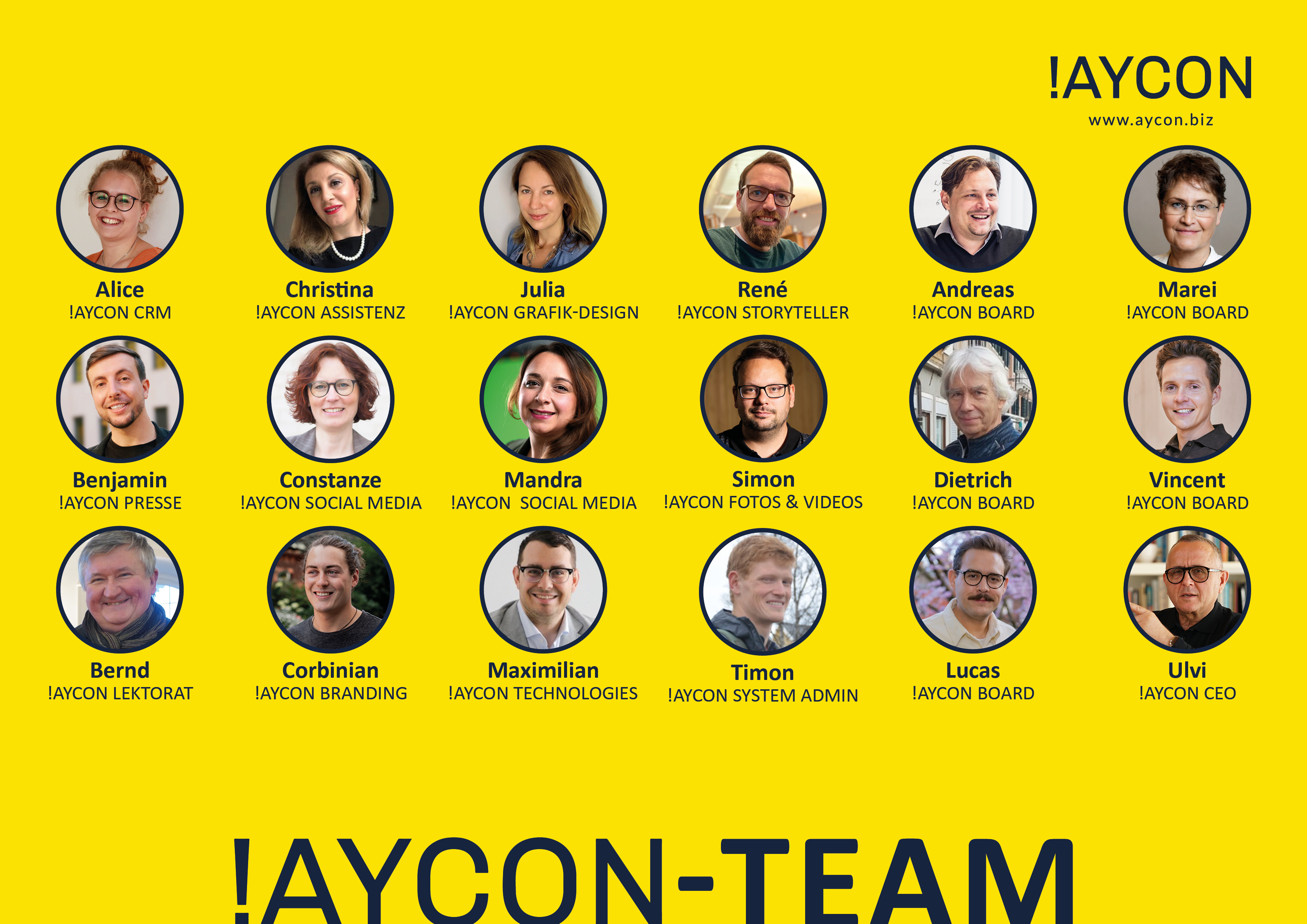 AYCON Team expanding