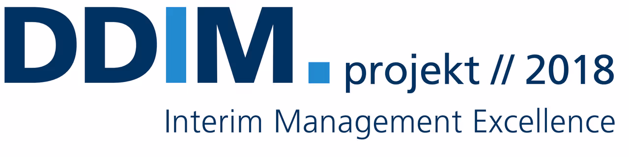 DDIM prämierte Interim Management Mandate der Extraklasse