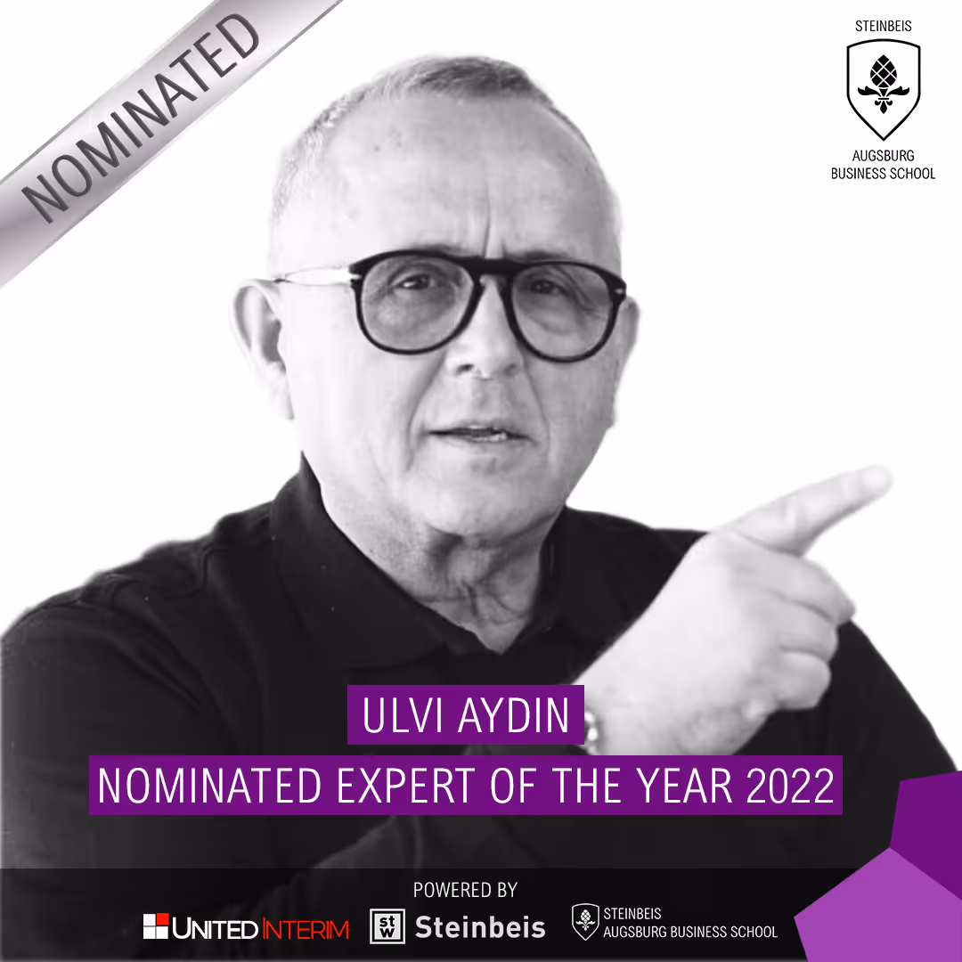Nominiert für Steinbeis ABS Expert of the Year 2022