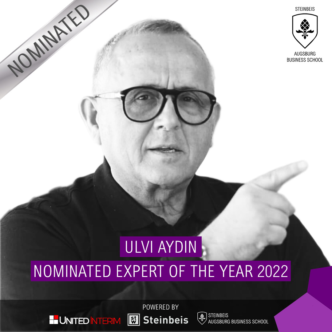 Nominiert für Steinbeis ABS Expert of the Year 2022