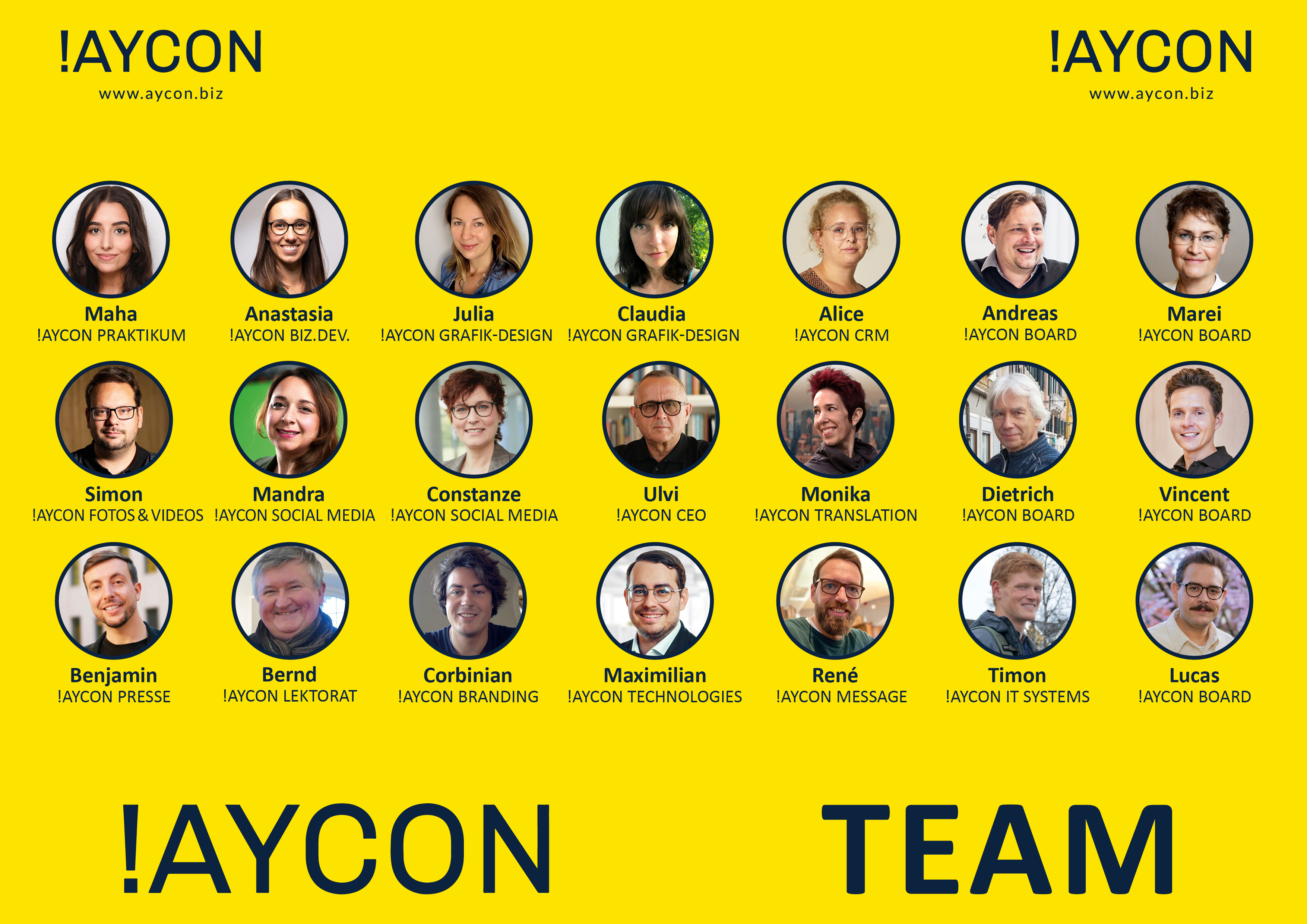 Welcome to Team AYCON Claudia