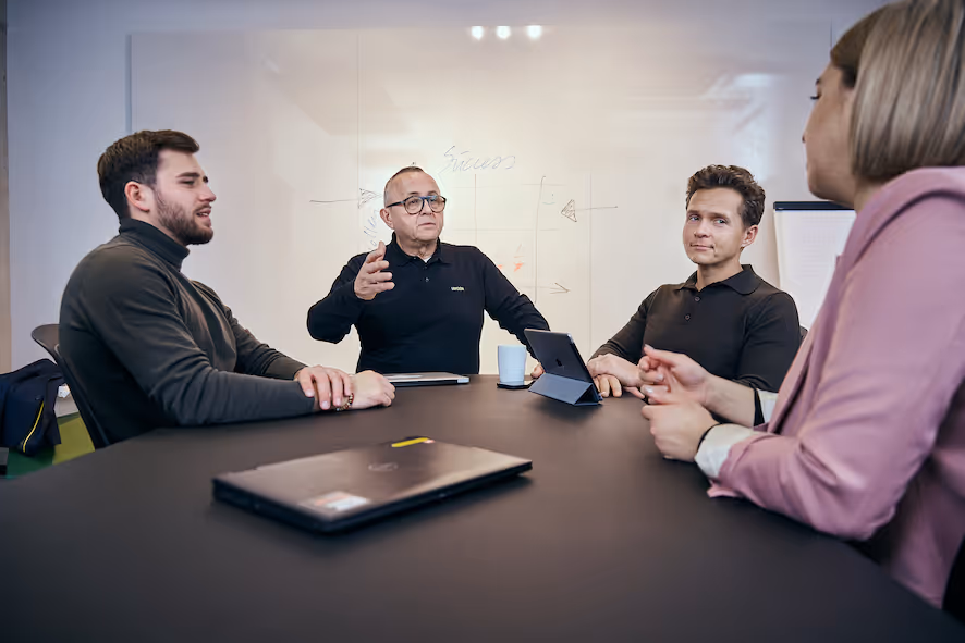 Zwei Haudegen im Gespräch