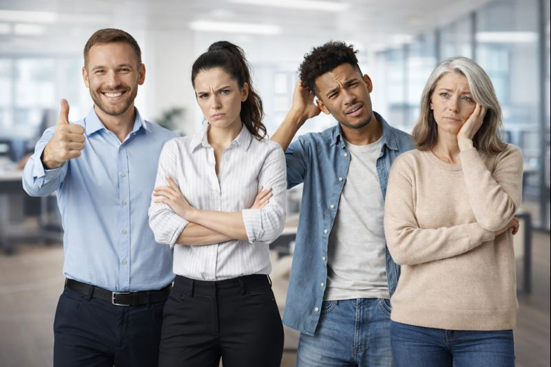 Lass uns ehrlich sein: Nicht jeder Mitarbeiter ist gleich.