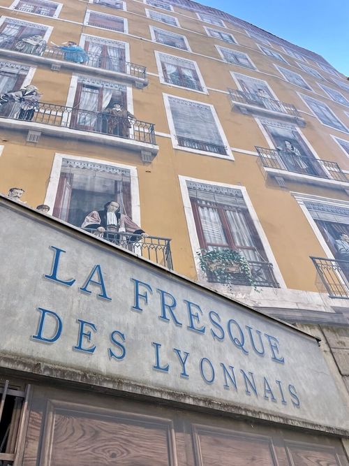 Fresque des Lyonnais défi jeu de piste