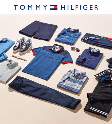Photo of Tommy Hilfiger clothing flatlay