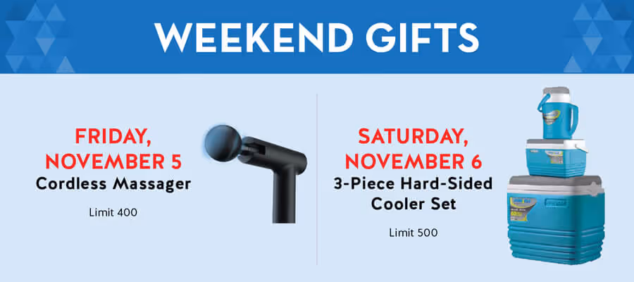 Weekend Gifts Poster